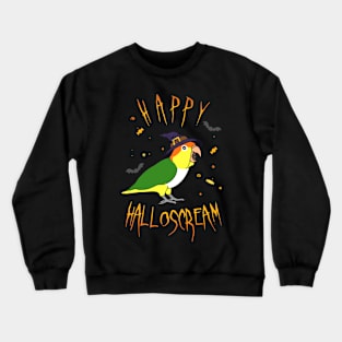 Happy Halloscream White Bellied Caique Crewneck Sweatshirt